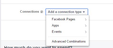 connections on FB Ads Targeting